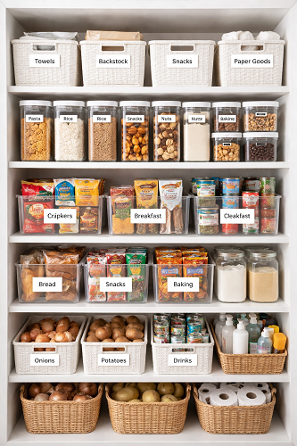 home storage organization system